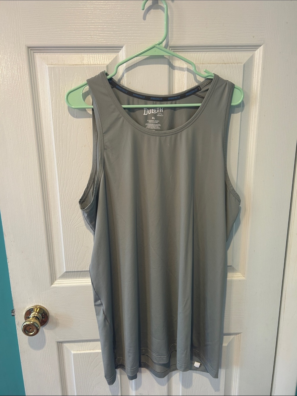 Duluth Trading Co Gray Performance Tank Top